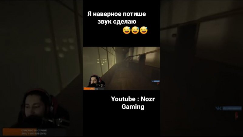 Я наверное потише звук сделаю|NOZR GAMING