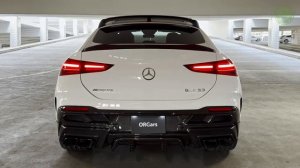 Новый Mercedes AMG GLE 53 Coupe 2025 года — звук, интерьер и экстерьер