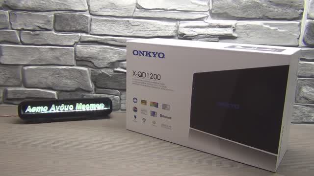 ONKYO X-QD1200 ОБЗОР!!! Новинка!!! Андроид из Японии!!