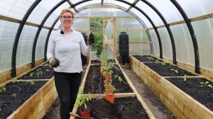 Planting the Polycrub with Summer Crops + a new OLLA watering system