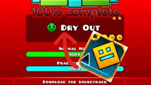 ГЕОМЕТРИ ДАШ - Dry out - 100% complete