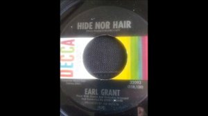 earl grant-hide nor hair