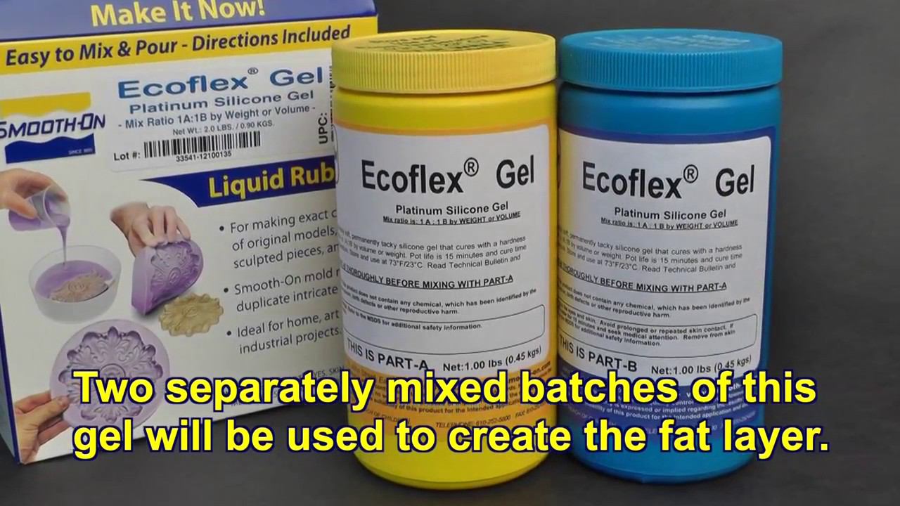 Имитатор кожи для накладывания швов. Силикон Ecoflex 00-30 смотреть онлайн