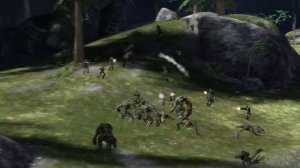 Halo 3 AI Battle - Flood vs Marines