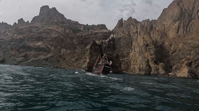 Судак 2024 год. прогулка на катере. смотреть онлайн