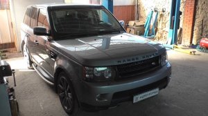 Пропуски зажигания осмотр первого и второго цилиндра на Range Rover Sport 5,0 Лэнд Ровер Спорт 2012