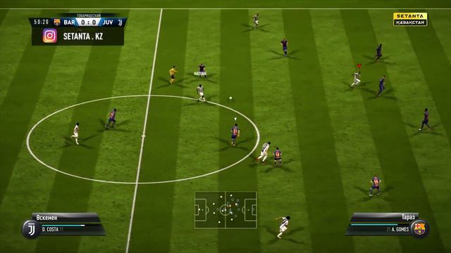 FIFA 18: Чемпионат Казахстана. SPL - 15 тур. Е. Аманкелді (Тараз) - К. Иванов (Өскемен).
