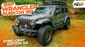 Готовый к бездорожью Wrangler Sting-Gray Edition 3.0: тюнинг Jeep Wrangler 392 | Авто в наличии!