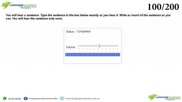 PTE Listening Write from Dictation July 2020 | Most Repeated 200 Questions | Language Academy PTE