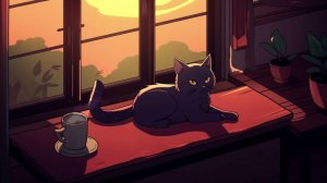 Lofi cat 🐱 Study calm enjoy