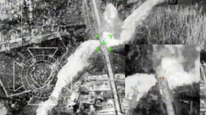 Удары по мосту через реку волчья в Волчанске 💥