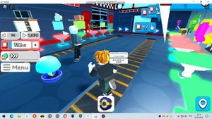 играю в роблокс симулятор ютуба!