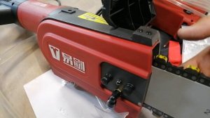 Алмазная цепная пила Tesla, режет на глубину 48см, мини обзор пилы, продаю +79789287287