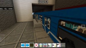 Minecraft парад поездов метро