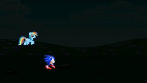 Sonic.exe и Smile.exe объединились! }My Little Pony Sonic.exe{