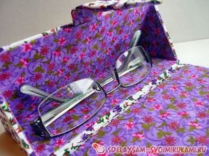 Как сделать красивый футляр для очков