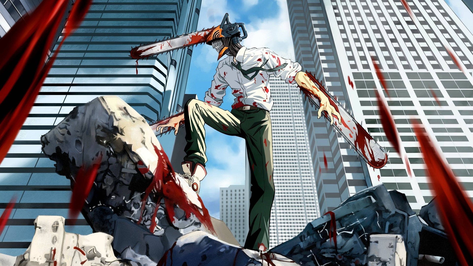 CHAINSAW MAN Opening │ 米 津 / 『チェンソーマン』ノンクレジットオープニング / Человек-бензопила. смотреть онлайн