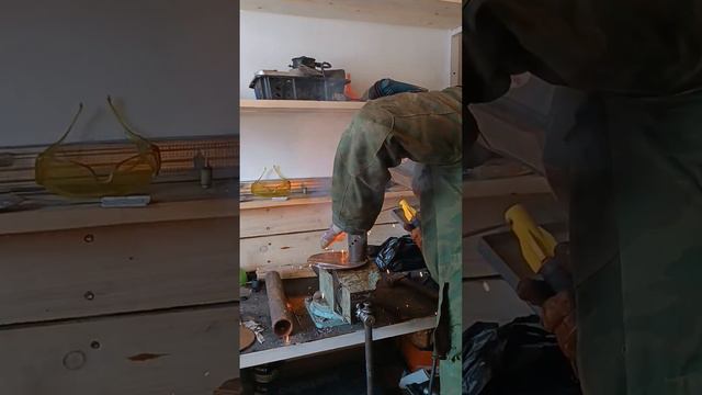 Самодельный ерш для чистки дымохода. Новая разработка ерша .