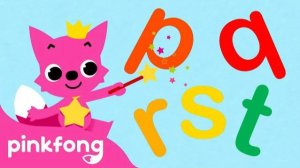 Phonics Song | p, q, r, s, t | ABC with Hands | Pinkfong Videos for Children