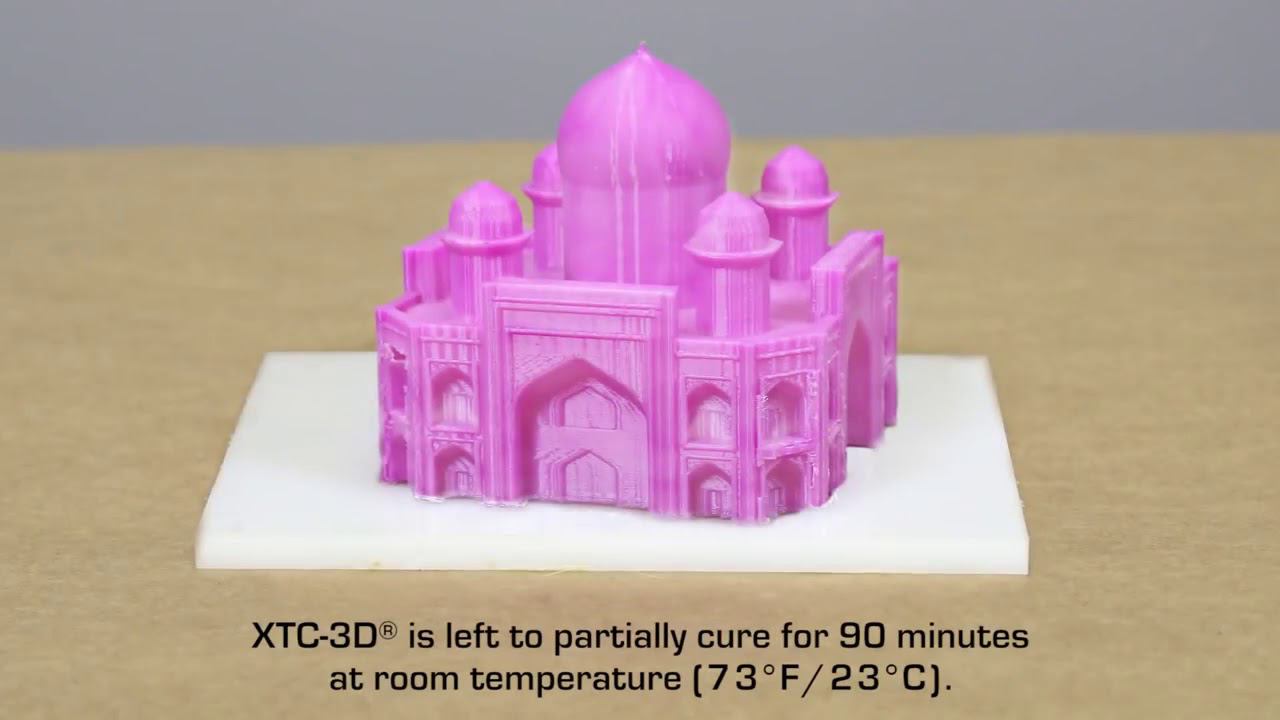 Эпоксидное покрытие для сглаживания и нанесения цвета на архитектурную модель смотреть онлайн