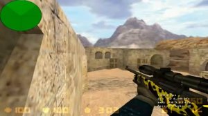 прострелы на карте de_dust2 cs 1.6