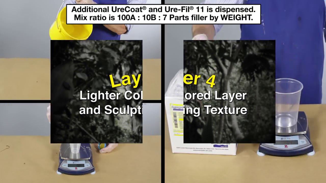 Искусственные лианы с UreCoat® смотреть онлайн