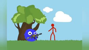 Анимация стикмен. Первая часть девятой серии.