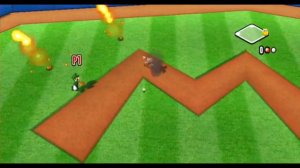 Mario Super Sluggers Exhibition Game Season 1 Episode 4  - Mario Fireballs vs Waluigi Spitballs