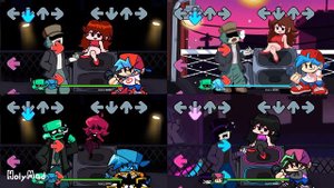 Garcello Original vs HD vs Neo Vs Minus | Nerves Song | Friday Night Funkin