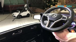 Регулировка руля детского электромобиля Mercedes-Benz CLA45 AMG