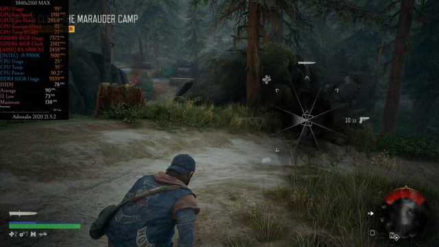 [4K] 🎮 Days Gone Maximum Settings Benchmark | RX 6900 XT 🖥️ i9-9900K | Unreal Engine 4 DX11