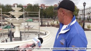 Сквер у Дворца культуры металлургов действительно преображается