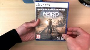METRO EXODUS Complete Edition PS5 Unboxing
