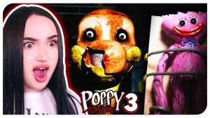СТРАШНЫЕ ЭКСПЕРИМЕНТЫ С ЖИВЫМИ ИГРУШКАМИ ХАГИ ВАГИ, КИСИ МИСИ И БРОНОМ !➤ Poppy Playtime Chapter 3