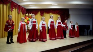 Образцовый ансамбль русской песни "Веснушки" младшая группа "Ой, на горке калина" (Чубарики)