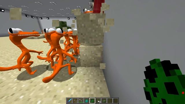 I Became EVERY RAINBOW FRIENDS in MINECRAFT! - Minecraft Trolling Video смотреть онлайн