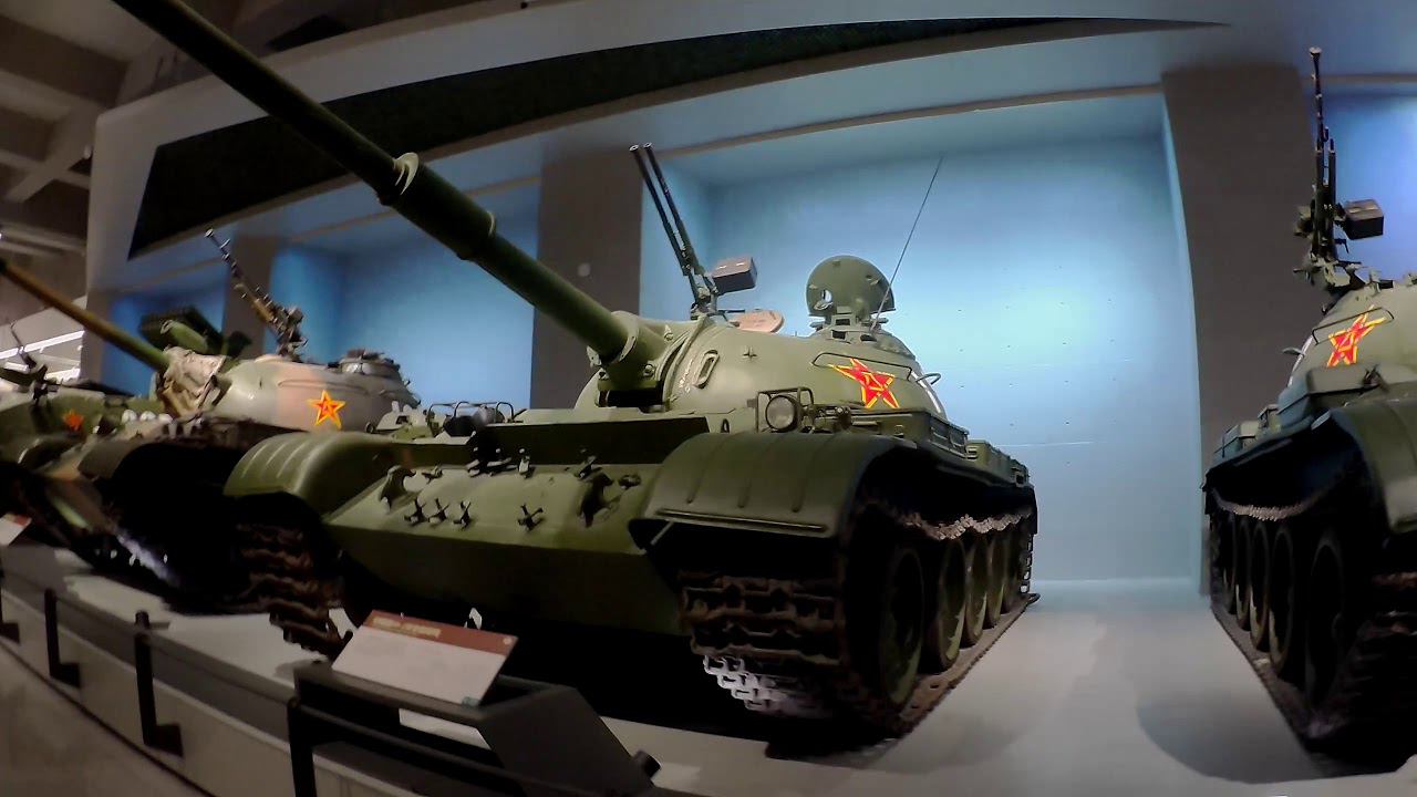 Военный музей в Пекине. Боевые трофеи китайской армии.