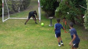 OUR FIRST EVER FOOTBALL CHALLENGE IN THE NEW HOUSE!