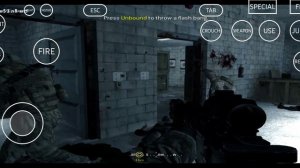 Call of duty 4 Modern Warfare. Winlator emulator, On Samsung s23 ultra.