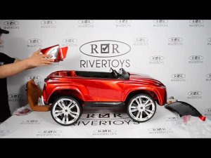 Детский электромобиль E111KX (RiverToys, сборка)