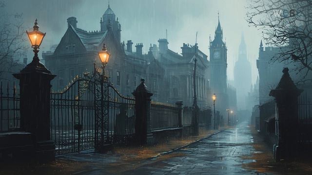 🖤YOUR DARK OLD LONDON🖤Special Vibe for Introvert🖤Music to Study, Read, Work #darkmusic #darkambie