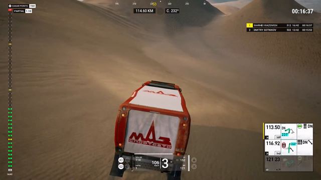 Dakar 18,  пробуем игру, МАЗ-СПОРТавто