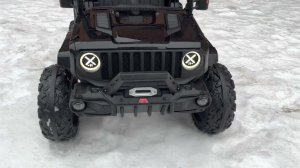 Детский электромобиль джип HL598 с полным приводом 4WD