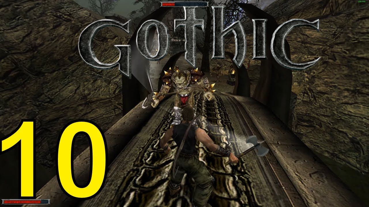 Gothic 1 (2024) Первое Прохождение ч10 - Вырезаю Орков