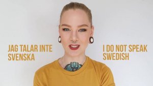 Easy Standard Phrases in Swedish