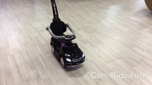 Толокар Mercedes Benz GL63 A888AA H с ручкой и качалкой