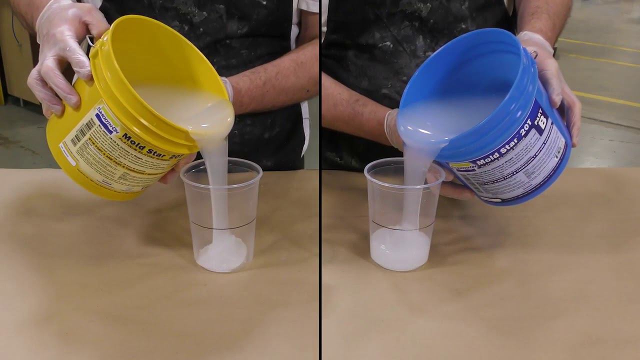 Как сделать вкладыши для ношения маски из пластика Smooth-Cast 65D. смотреть онлайн