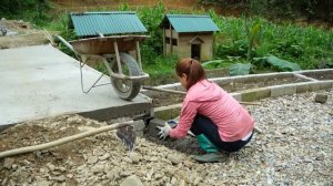 build a bridge to the farm, fix the farm p25, live in the forest for 2 years