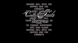 Cody Jinks  Hippies & Cowboys Lyrics Video