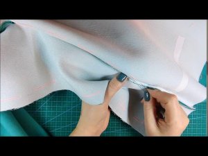 подборт косые стежки